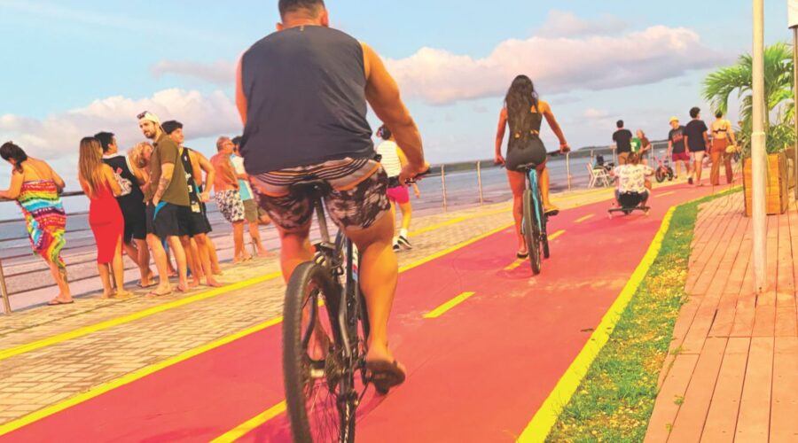 Nova Orla de Salinas: lazer, ciclovia e pôr do sol inesquecível